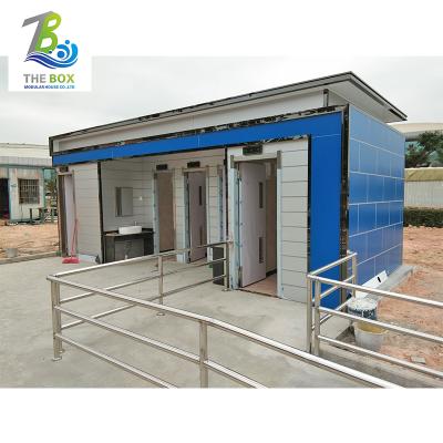 China Traditional cheap exterior easy installation and durable public restroom outside washroom for sale