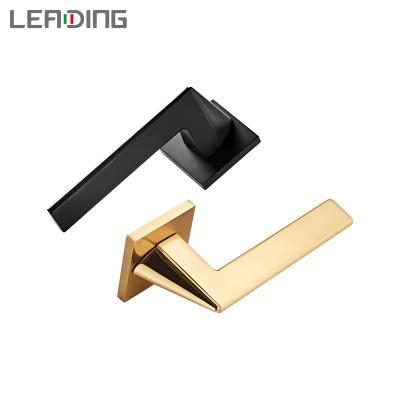 China modern interior door handle for wood door room modern hotel door pull handle zinc alloy manufacturer for sale