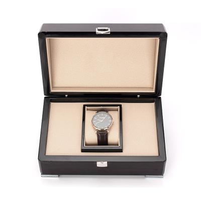 China Fashionable Custom Luxury Branded Wooden Watch Box Factory Price Watch Packaging Box for sale