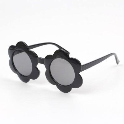 China Sunflower sunglasses Fashion Party Vintage Designer Round Flower Kids Baby glasses flower Toddler glasses Shade Cool Kids glasses for sale