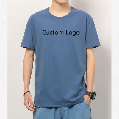 China OEM cheap men's wholesale clothing parride customized corporate culture t-shirts knitted short sleeve t-shirt for sale