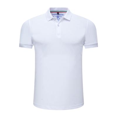 China Anti-pilling polo shirt for men's wear white original men's polo t-shirts blank design for sale