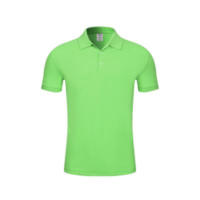 China Anti-pilling new design lime green no label polo shirt in simple design for sale