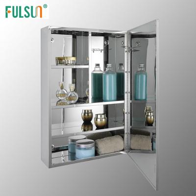 China Modern Bathroom Furniture Classic Single Door Mirror Cabinet For Bathroom for sale