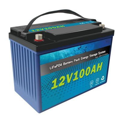 China Electric car UPS energy storage factory sell solar system 100/200/300ah capacity RV /Marine /Trailer /Motorhome lithium lifepo4 12v 100ah 200ah battery for sale