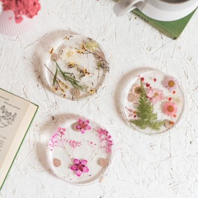 China Wild Flower Coasters Resin Animal Coaster Set - Housewarming Gift for sale