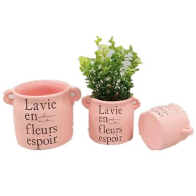 China Europe hot sale outdoor garden and home decor mini terracota flower pot for sale