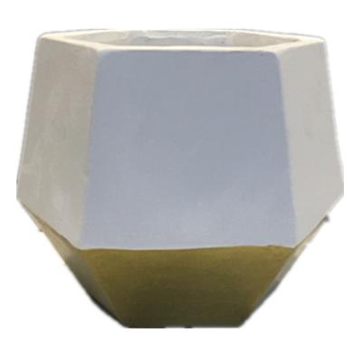 China CLASSIC Hexagonal Cement Planter / Concrete Geometric Plant Pot (discontinued*) for sale