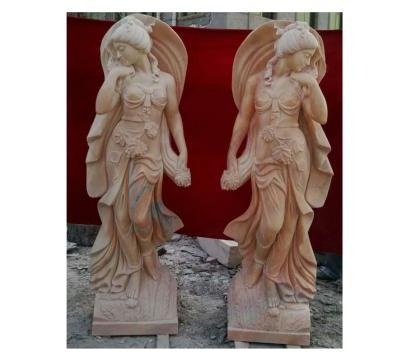 China Roman Human Marble Carving Marble Human Sculptures for sale