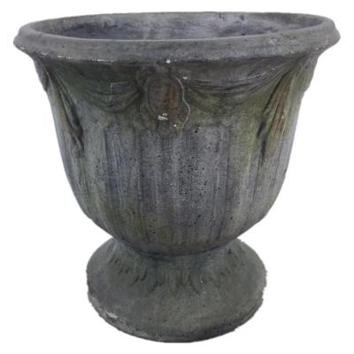 China Concrete Flower Modern Rustic Wedding Herb Pots Wedding Table Centerpiece Cement Garden Planter Decoration for sale