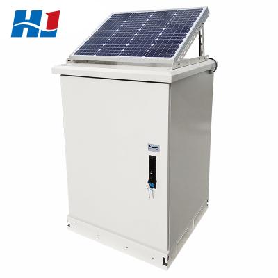 China Galvanized Telecom Sheet IP65 IP66 Outdoor Electrical Control Battery Solar Power Cabinet for sale