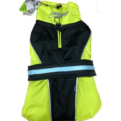 China Viable Self Breathable Waterproof Windproof Fabric LED Warm Dog Heating Jacket for sale