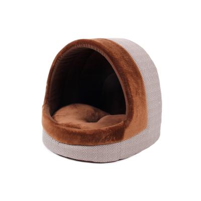 China Cheap Price Viable Special Design Luxury Comfortable Warm Pet Bed , Kennel for sale