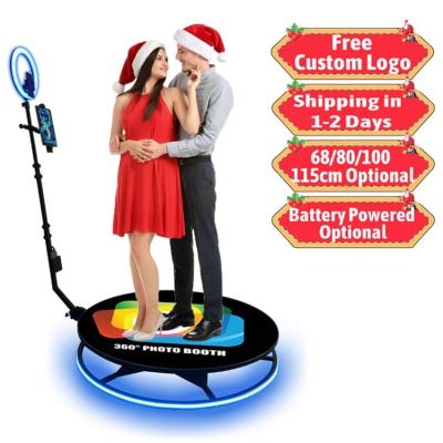 China Portable 360 ​​Slow Motion Photo Booth 360 Degree Video Booth 80cm for sale