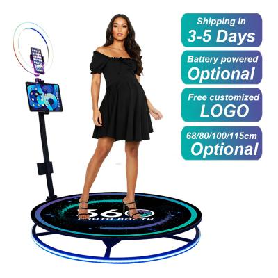 China Portable 360 ​​Slow Motion Photo Booth 360 Degree Video Booth 68cm for sale