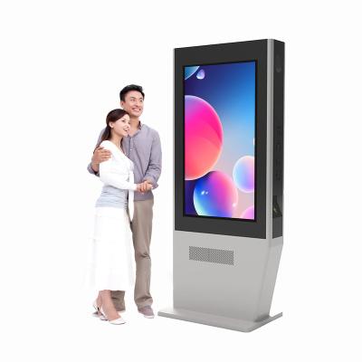 China Outdoor Advertising Monitor Digital Signage Kiosk LCD Screen High Brightness Touch Screen LCD Display for sale