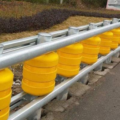 China Anti Crash Guardrail EVA Rolling Safety Barrier Highway Roadway Barrier High Intensity Safety Roller Barrier for sale