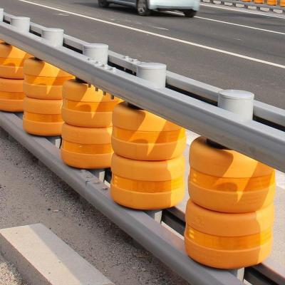 China High Intensity Road Safety Anti Crash Guardrail Roller Safety Traffic EVA Roller Barrier Road Roller Barrier for sale