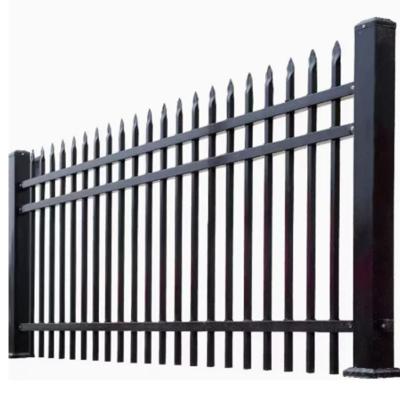 China New Design Cheap Price Easily Assembled Iron Fence Panel Steel Metal Picket Fence Ornamental for sale