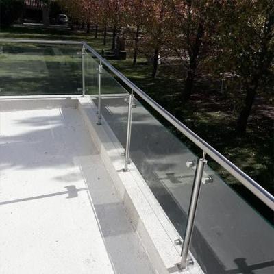 China balcony shopping malls rail price/outdoor balcony stainless steel glass fencing decorative interior balustrades for sale