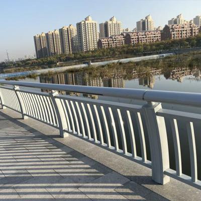 China Highway Bridge Park Sidewalk Factory Support Roadside Safety Guardrail Bridge Barrier Metal Bridge Guardrail for sale