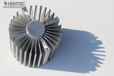 China 6060 6061 Aluminum Heatsink Extrusion Profiles Punching Machines ROHS / SGS for sale