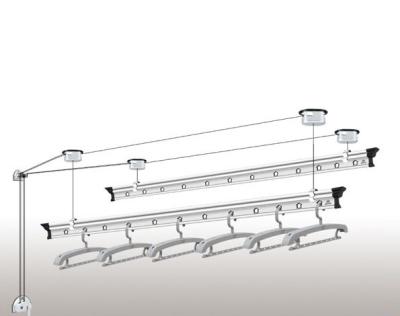 China Anodized 6061 Aluminum Profile For Hanger /  Clotheshorse / Direr for sale