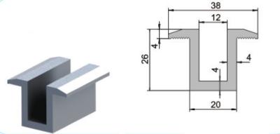 China Mid Clamp Solar Panel Roof Mounts Solar Roof Mounting Systems With Cutting / Drilling / Punching for sale