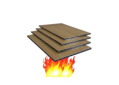 China PVDF Coating Aluminium Core Composite Panel Non Combustible 1.2*2.5m for sale