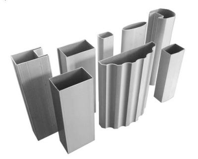 China Electrical Enclosure Industrial Aluminum Extruded Sections CNC Machining / Sand Blasting Anodizing for sale