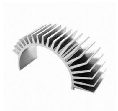 China OEM Aluminum Heatsink Extrusion Profiles , Anodized Aluminum Led Heatsink for sale