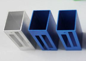 China T3 T4 6063 / 6061 Extruded Aluminum Enclosure with Bright Anodizing for sale