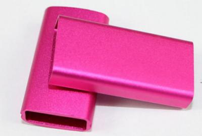 China Oxidized 6061 / 6063 Extruded Aluminum Housing Customized Shape for sale