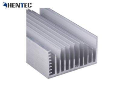 China 6005 Alloy Alodine Aluminum Heat Sink Extrusion Profiles With CNC Machining for sale