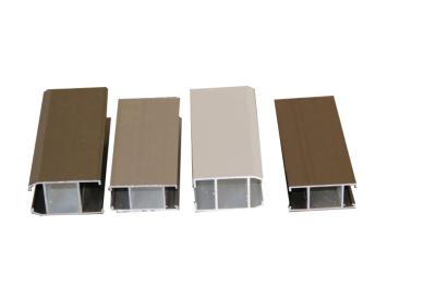 China PDWD - 2008 Aluminium Auto Car Window Extrusion Profiles Champagne / Light Bronze for sale