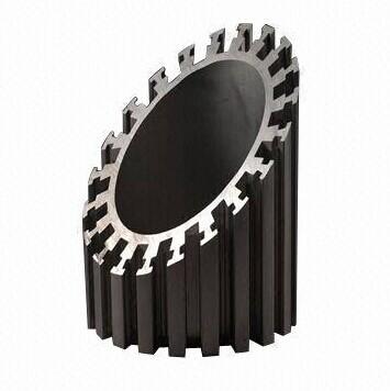 China Alodine Surface Treatment Aluminum Heatsink Extrusion Profiles For Machines for sale