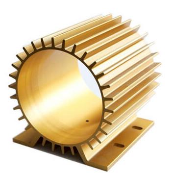 China Oxidation Aluminum Heatsink Extrusion Profiles With CNC Machining for sale