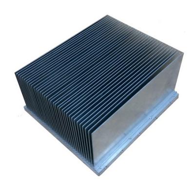 China Clear Alodined Aluminum Heatsink Extrusion Profiles 6063-T5 For Industry for sale