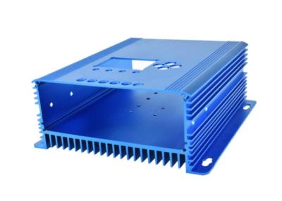 China 6060 Aluminum Extrusion Heatsink Case Electrophoretic Coated for sale