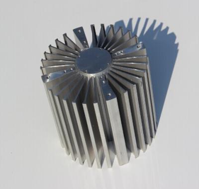 China Anodized 6061 / 6060 Aluminium Heatsink Extrusions With Finished Machining for sale