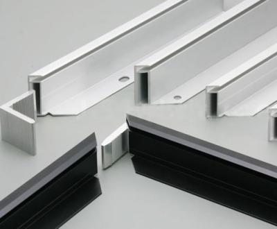 China Anodize Aluminum Extrusion Profiles 6063 T5 For Solar Panel Frame for sale