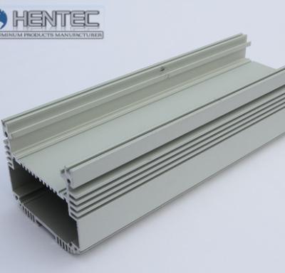 China Steel Polished Industrial Aluminium Profiles Electrical Cover , Electrical Shell for sale