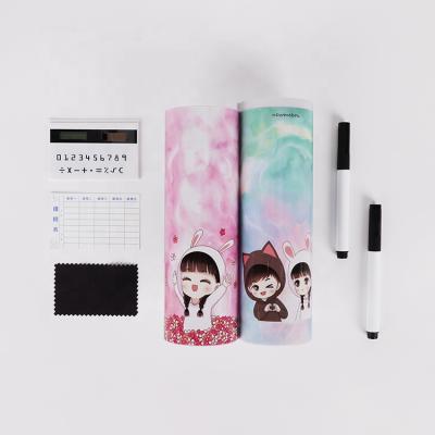 China Multi Function Newmebox Universal Pencil Case With Mirror And Calculator Creative Cartoon Large Pencil Case For Girls for sale