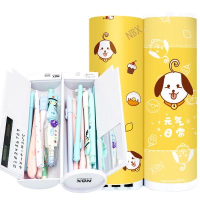 China Multi-functional School Pencil Case Mechanical Animal Design Lock Password Lock NBX Large Capacity School Stationery Box for sale