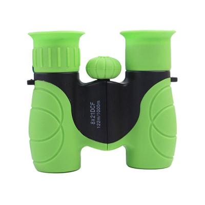 China Magnification 8X21 Mini Binoculars Powerful Shockproof Pocket Portable Children 8X21 Low Lightweight High Magnification Telescope for sale