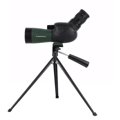 China LUXUN Waterproof 12-36x50 Spotting Scope Upright Zoom Bak4 Spotting Scope With Adjustable Tripod 12-36x50 for sale