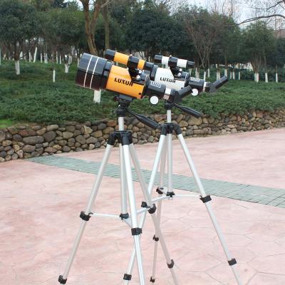 China Aluminum Alloy Optical Glass Astronomical Telescope For Kids Beginners 70mm Aperture 300mm Focal Length For Youth Astronomy Gifts Educational Monocular TELES for sale