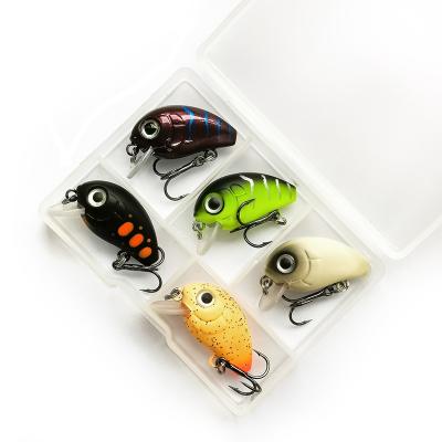 China Factory Direct Supply Mini Crank Fishing Lures Hard Bait Artificial Fishing Tackle Lure YE-XVVC28 for sale