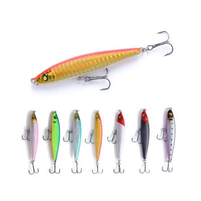 China Wholesale high quality topwater pencil lure saltwater fishing lifelike lures YE-XVWMP01 for sale