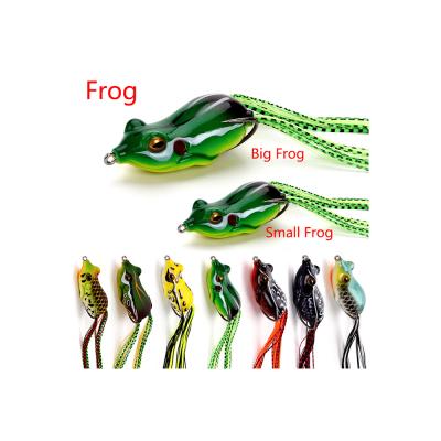 China Factory direct sales soft frog baits water fishing to lure 6cm artificial bait RE-XVBF01 for sale